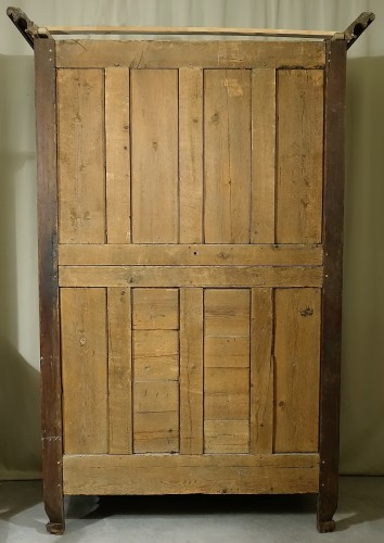 Antiquités - Armoire de mariage provençale - Fourques XVIIIe