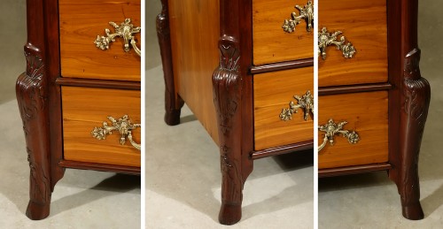 Antiquités - Impressive and astonishing port chest of drawers - Landerneau 18th century