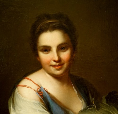 "La coupeuse de choux" ou "Le Midy" - Atelier de Jean-Baptiste Santerre - Antiquités Philippe Glédel