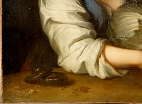 Régence - "La coupeuse de choux" ou "Le Midy" - Atelier de Jean-Baptiste Santerre