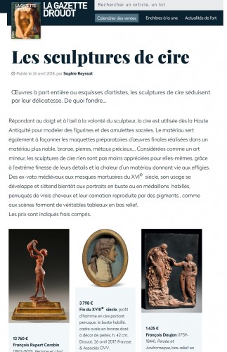 Collections Armes & Souvenirs Historiques - Tondo en cire sur ardoise Louis XIV - Profil de Ferdinand VI prince des Asturies
