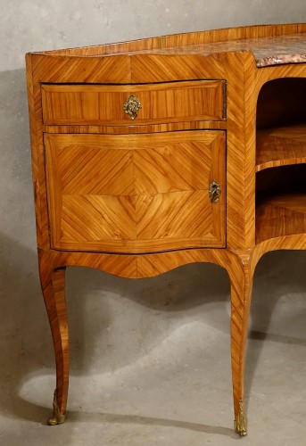 XIXe siècle - Desserte en console Louis XV