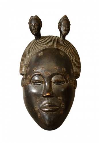Masque portrait Baoulé