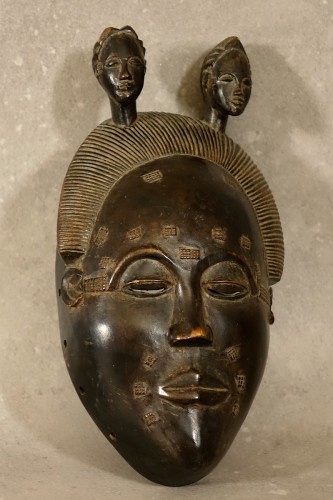 Art Tribal  - Masque portrait Baoulé