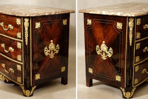 Louis XIV - Commode de François Lieutaud d'époque Louis XIV