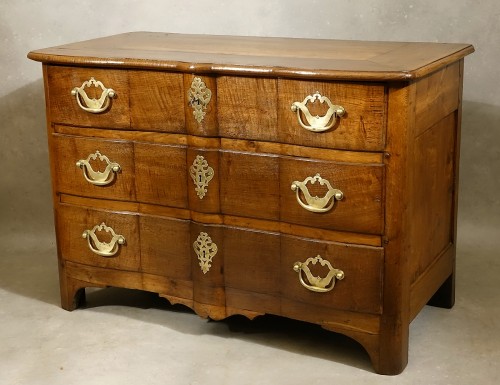 XVIIIe siècle - Commode malouine Louis XIV