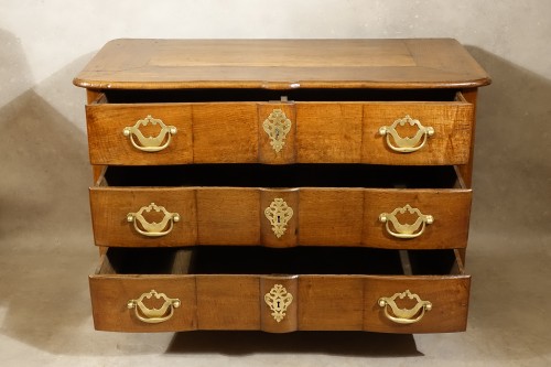 Antiquités - Commode malouine Louis XIV