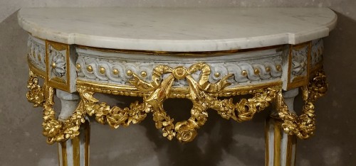 Petite console d’époque Louis XVI - Antiquités Philippe Glédel