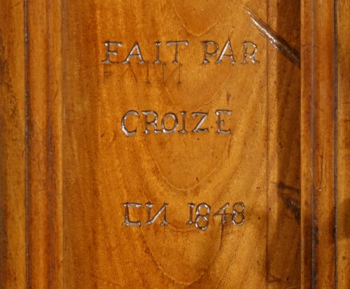 Armoire de mariage rennaise signée Croizé - Mobilier Style 