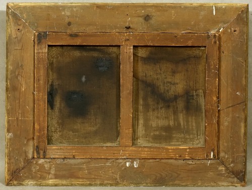 XIXe siècle - Basse-cour par Jacques Van Coppenolle (1878-1915)