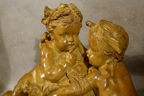 Terre cuite par Carrier-Belleuse - Antiquités Philippe Glédel