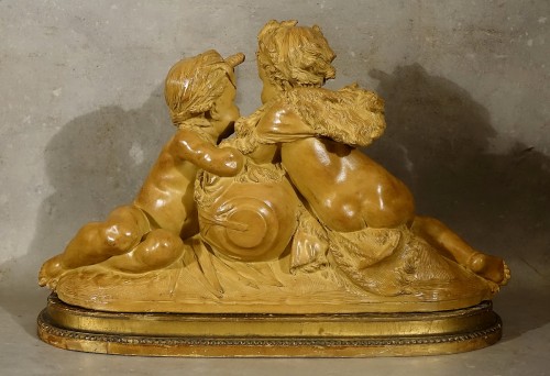 Terre cuite par Carrier-Belleuse - Napoléon III