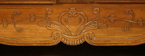 XIXe siècle - Armoire rennaise en merisier