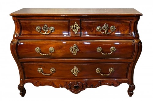 Commode bordelaise en acajou massif - Bordeaux XVIIie