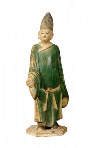 Grande statuette Mingqi - Chine époque Ming