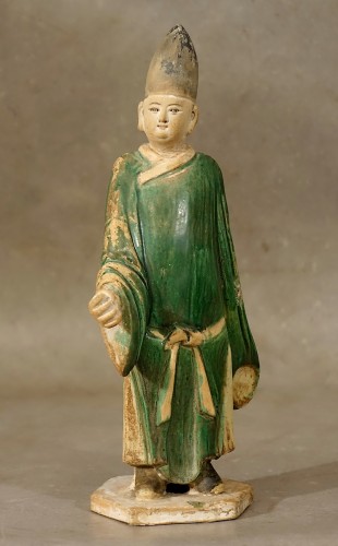 Grande statuette Mingqi - Chine époque Ming - Arts d