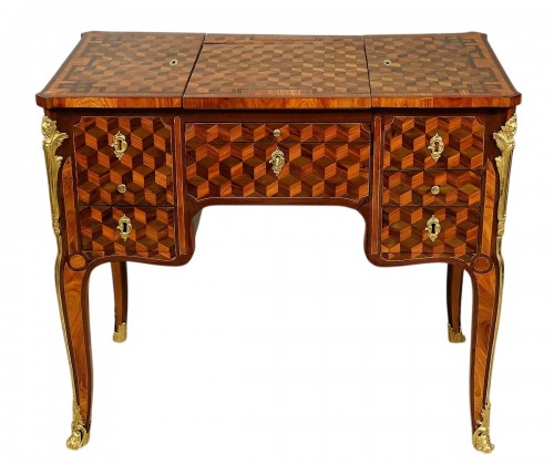 Coiffeuse Transition estampillée Léonard Boudin