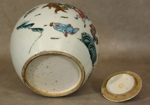  - Pot à gingembre en porcelaine de Chine - Epoque Qing