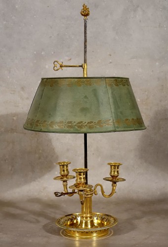 Louis XVI Period Bouillotte Lamp - Lighting Style Louis XVI