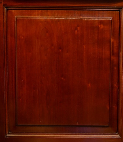 Antiquités - Commode de port Louis XIV en acajou massif