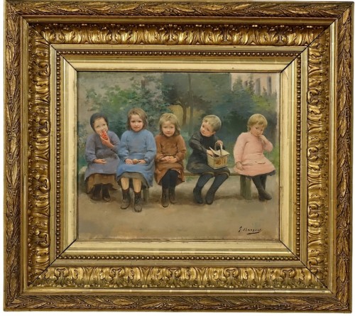 Children’s Snack – Gaston Marquet (1848–1923)