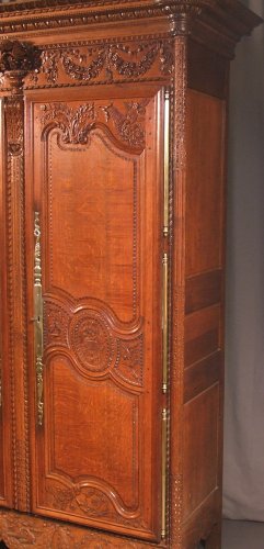 Antiquités - French Norman  ( bocage virois ) cabinet