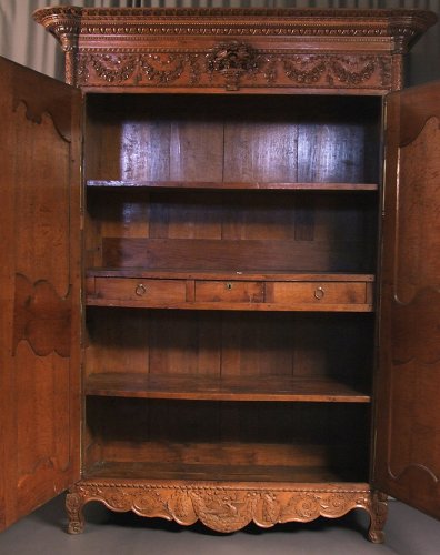 Antiquités - French Norman  ( bocage virois ) cabinet