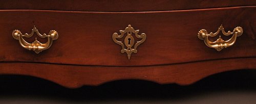 18th century - XVIIIthc Commode malouine in cuban mahogany