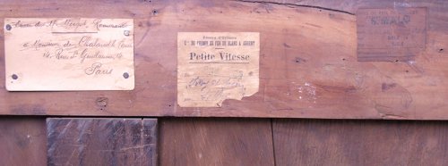 XVIIIthc Commode malouine in cuban mahogany - Louis XV