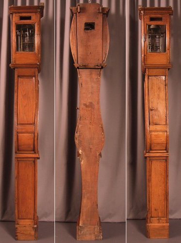 18th century - A Late 18th century &quot;Demoiselle de Honfleur&quot; grandfather clock