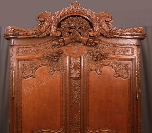 Mobilier Armoire - Armoire de mariage fécampoise