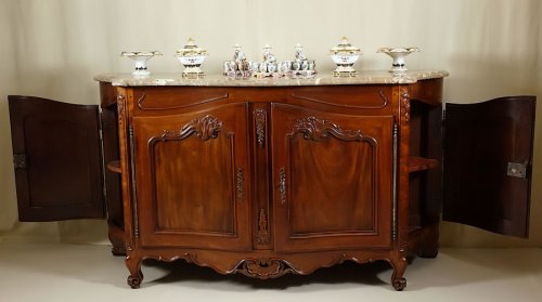 Mobilier Buffet - Buffet d'apparat en acajou - Bordeaux XVIIIe siècle