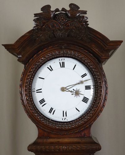 Horlogerie Horloge de Parquet - Horloge de parquet normande XVIIIè dite demoiselle de Bayeux