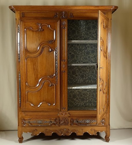 Armoire de mariage lorraine - Nancy ou Lunéville - Mobilier Style 