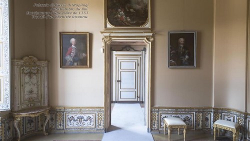 XVIIIe siècle - Paire d'encoignures de la cour de Savoie - XVIIIe siècle