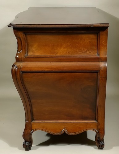 Commode bordelaise en acajou massif - Bordeaux XVIIIe siècle - Louis XV