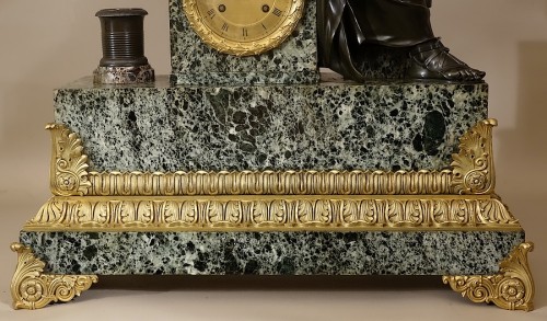 Horlogerie Pendule - Importante pendule néoclassique de la Maison Denière à Paris