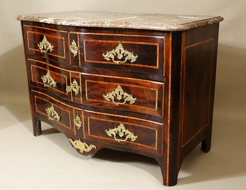 Antiquités - Commode Louis XV estampillée Lardin - Paris XVIIIe siècle