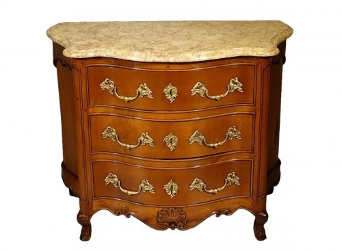 Petite commode d'entre-deux d'époque Louis XV