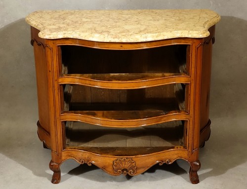 Antiquités - Petite commode d'entre-deux d'époque Louis XV