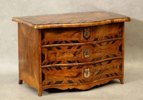 Commode de maîtrise XVIIIe en Coromandel - Antiquités Philippe Glédel