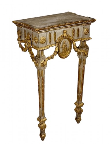 Small neoclassical console table - Piedmont 18th century