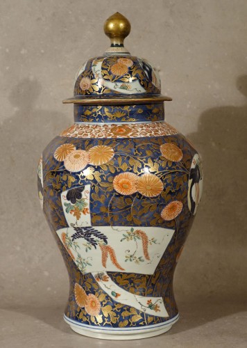 Important vase couvert - Japon époque Edo - Fin XVIIe - Arts d
