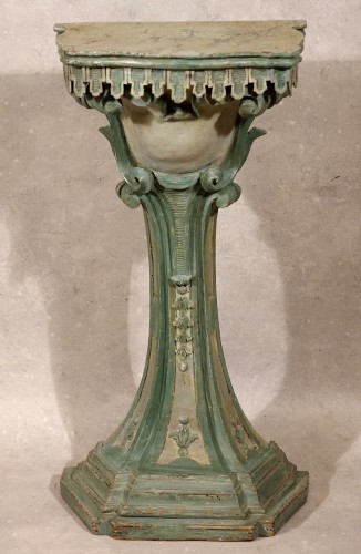 Console d'applique vénitienne - Italie début XVIIIe - Mobilier Style Louis XIV