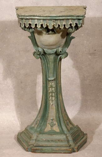Console d'applique piémontaise - Italie début XVIIIe - Mobilier Style Louis XIV