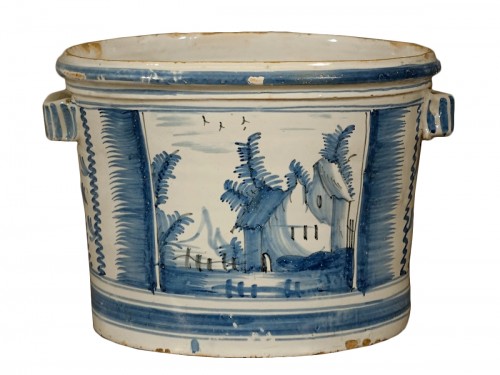 Orange tree planter - Nevers early 18th century