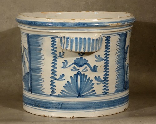 Caisse (ou encore vase ou pot) à oranger - Nevers début XVIIIe - Antiquités Philippe Glédel