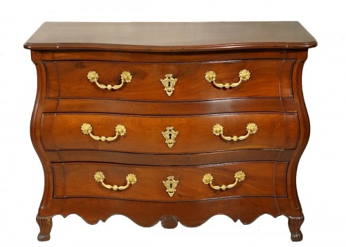 Mahogany chest of drawers - La Rochelle 18th century