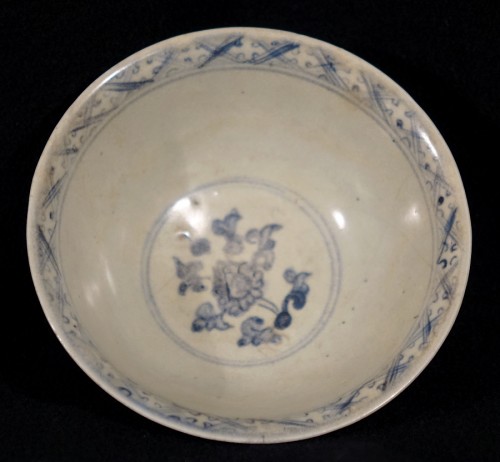 XIe au XVe siècle - Coupe en porcelaine bleu-et-blanc de Chine - Epoque Ming
