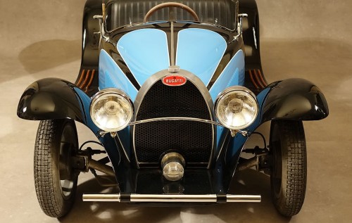 Collections  - Bugatti Type 55 De la Chapelle / Voiture d'enfant à l'échelle 1/2